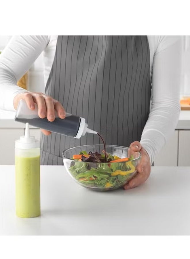 White Sauce Bottle - 24 Oz (650 ml) - Professional Kitchen Essential,Plastic Squeezer Bottle - Image 4